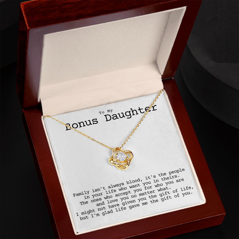 bonus daughter, family isnt always Bonus mom and daughter
