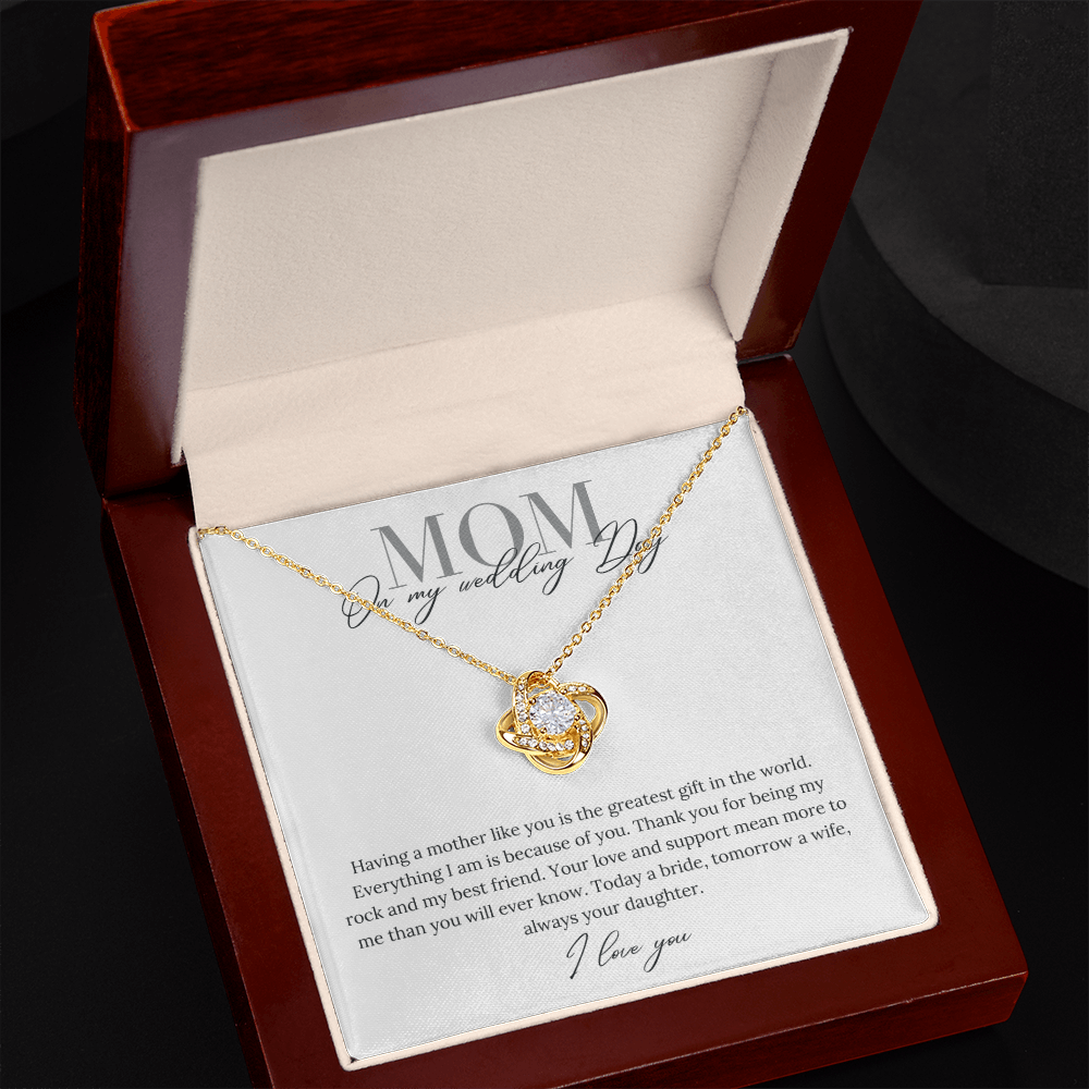 Mother of the Bride, greatest gift, gray