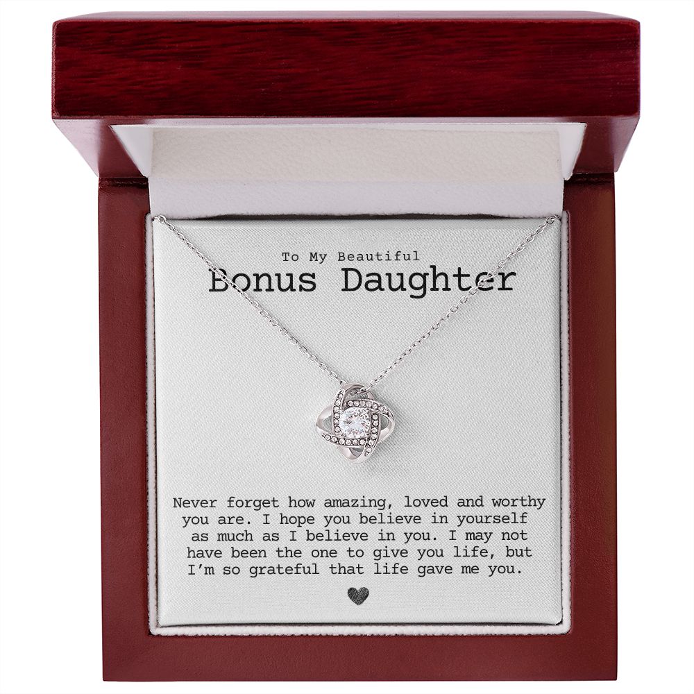 bonus daughter, never forget how amazing Bonus mom and daughter