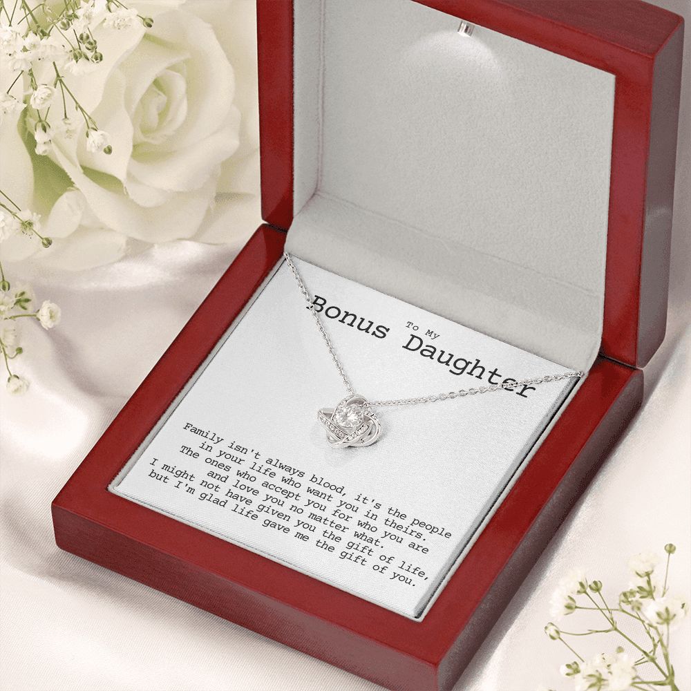 bonus daughter, family isnt always Bonus mom and daughter