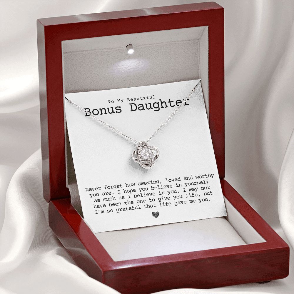 bonus daughter, never forget how amazing Bonus mom and daughter