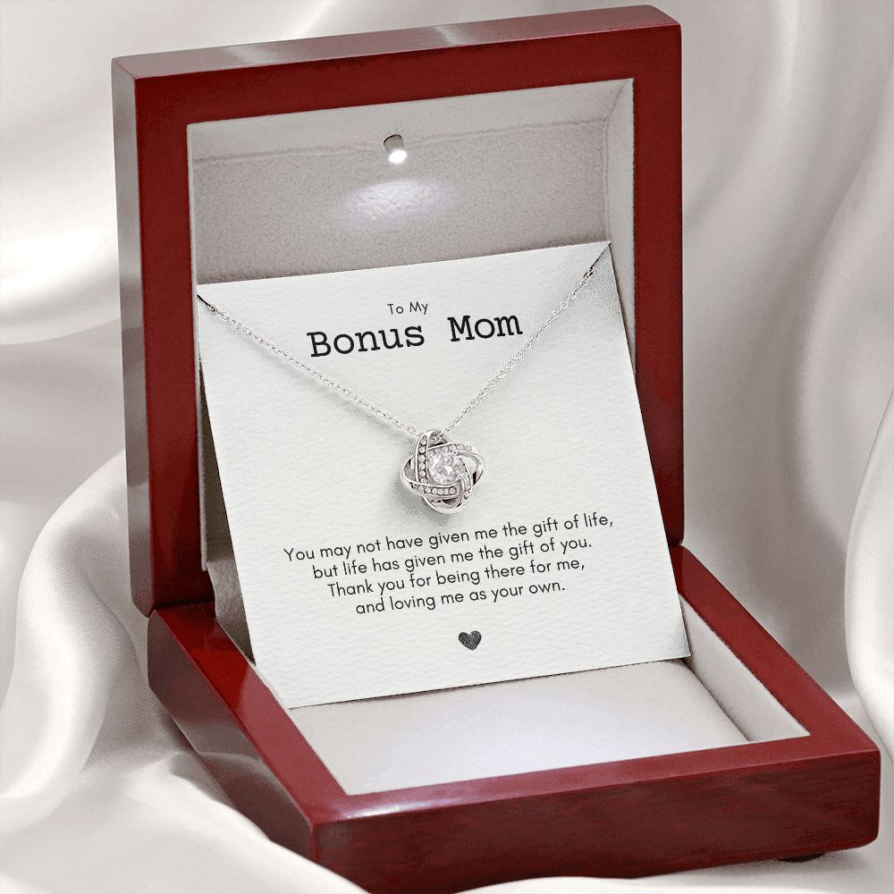 Bonus Mom, thank you for being there