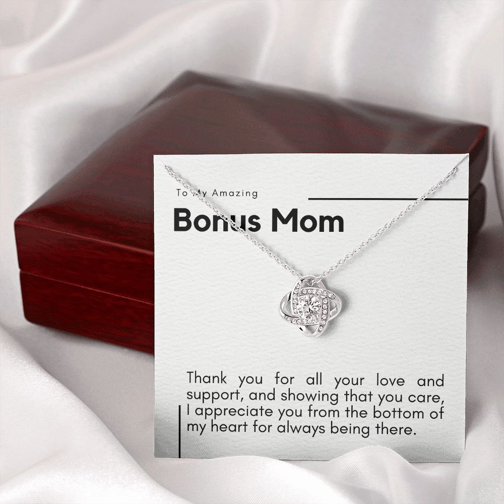 To My Bonus Mom, bnsm1, love and support - swiss white