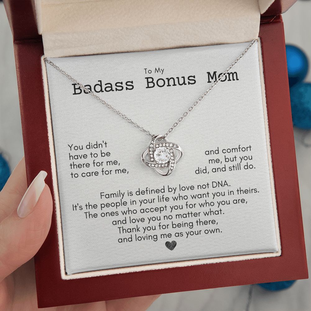 Bonus Mom, badass, love not DNA 2