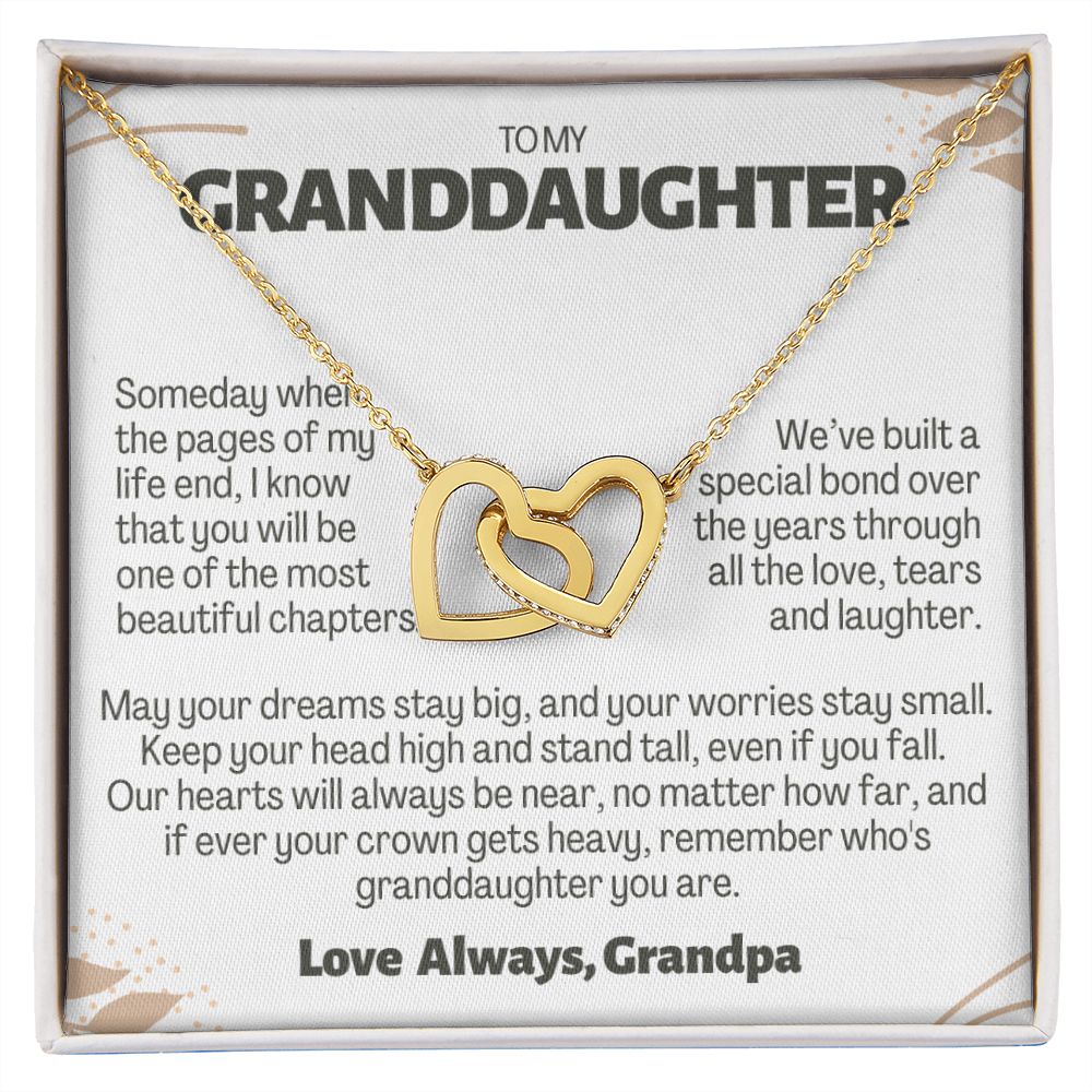 GD4 - to granddaughter - from grandpa