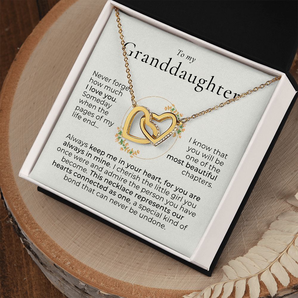 To Granddaughter - Connected as one