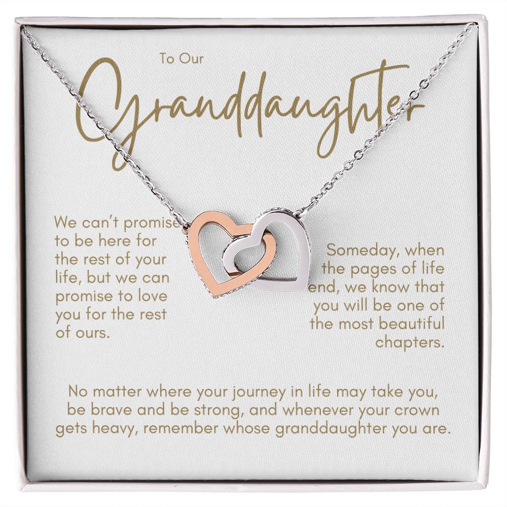 To Our Granddaughter, GD2bcS