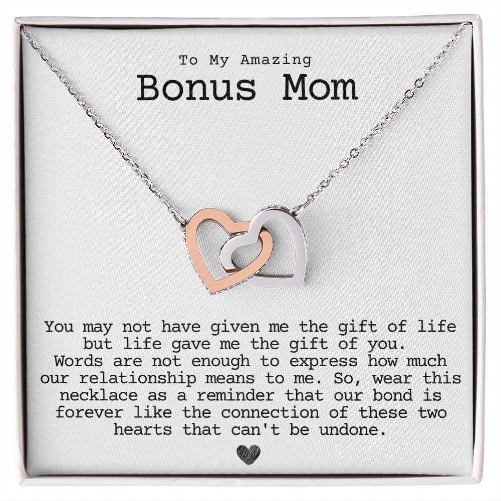 2 hearts bonus mom, words are not enough