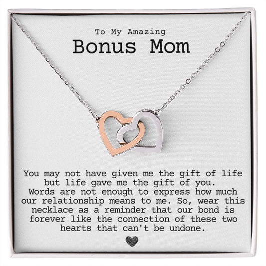 2 hearts bonus mom, words are not enough