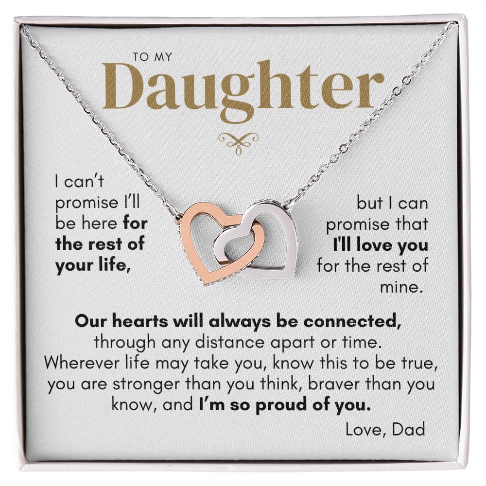 To Daughter from Dad, Connected by Heart