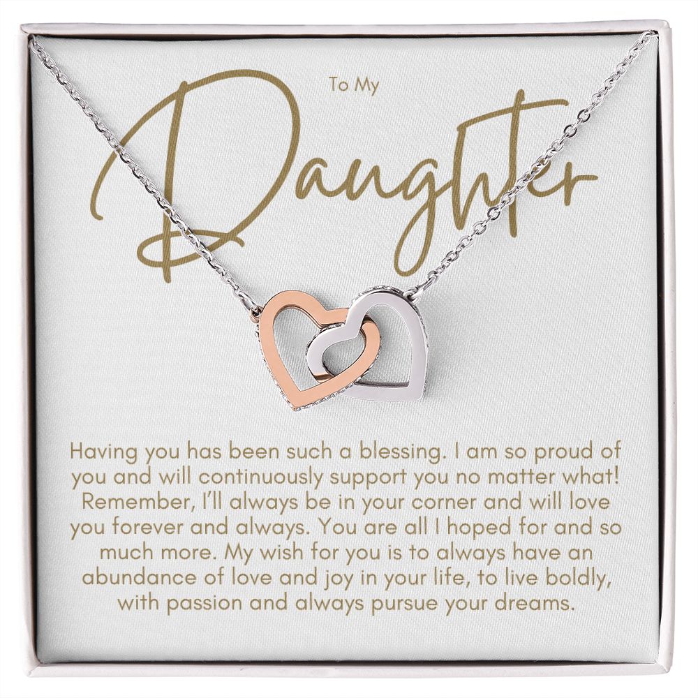 To My Daughter, Such a Blessing, D3c