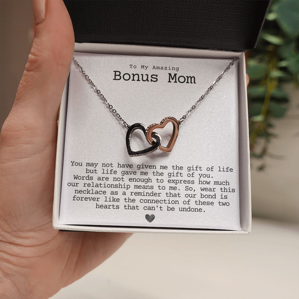 2 hearts bonus mom, words are not enough