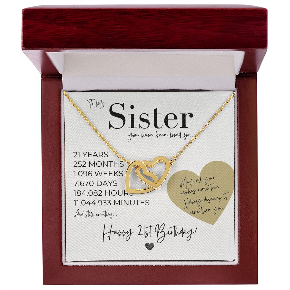 21st bday gift for her, Sister, You Have Been Loved