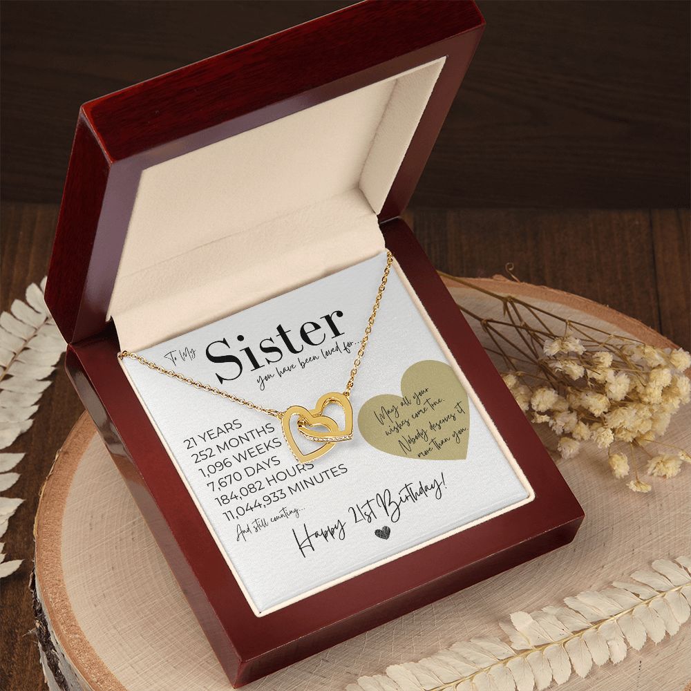 21st bday gift for her, Sister, You Have Been Loved