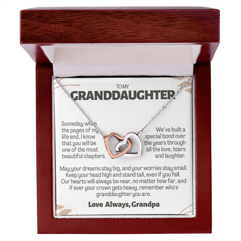 GD4 - to granddaughter - from grandpa