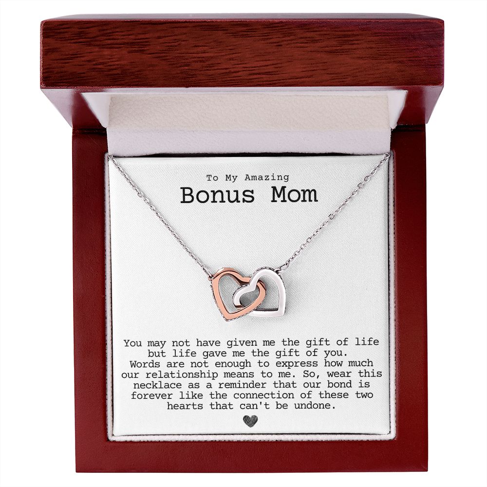 2 hearts bonus mom, words are not enough