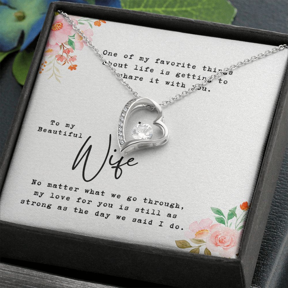 To My wife , one of my favorite things