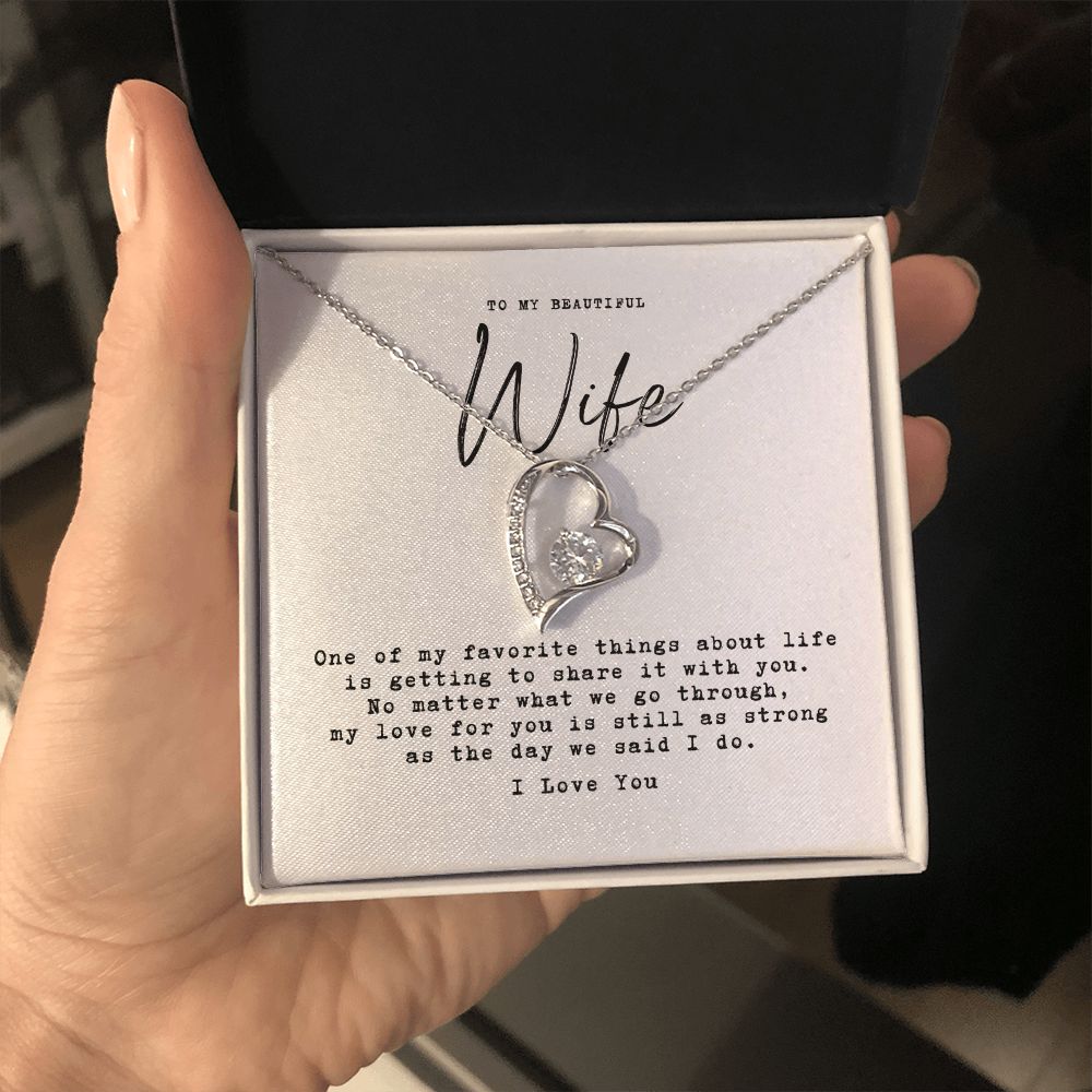 to my wife - one of my favorite things