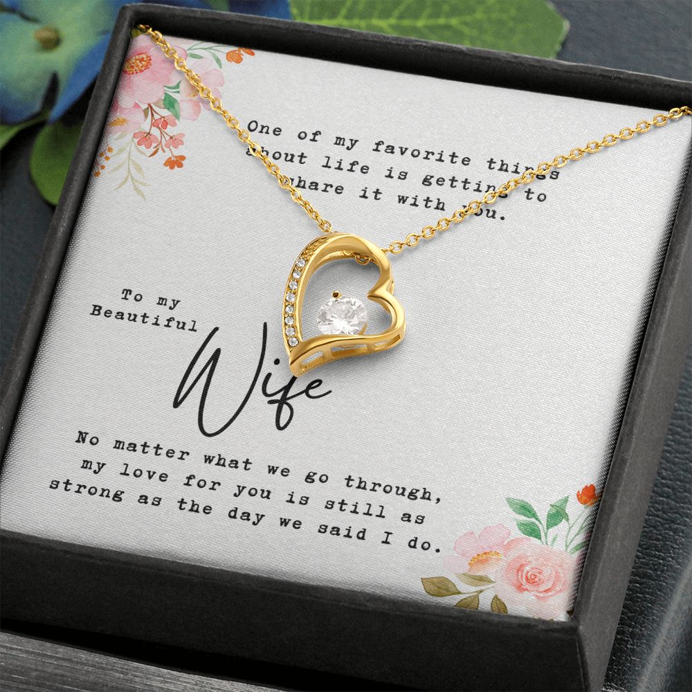 To My wife , one of my favorite things
