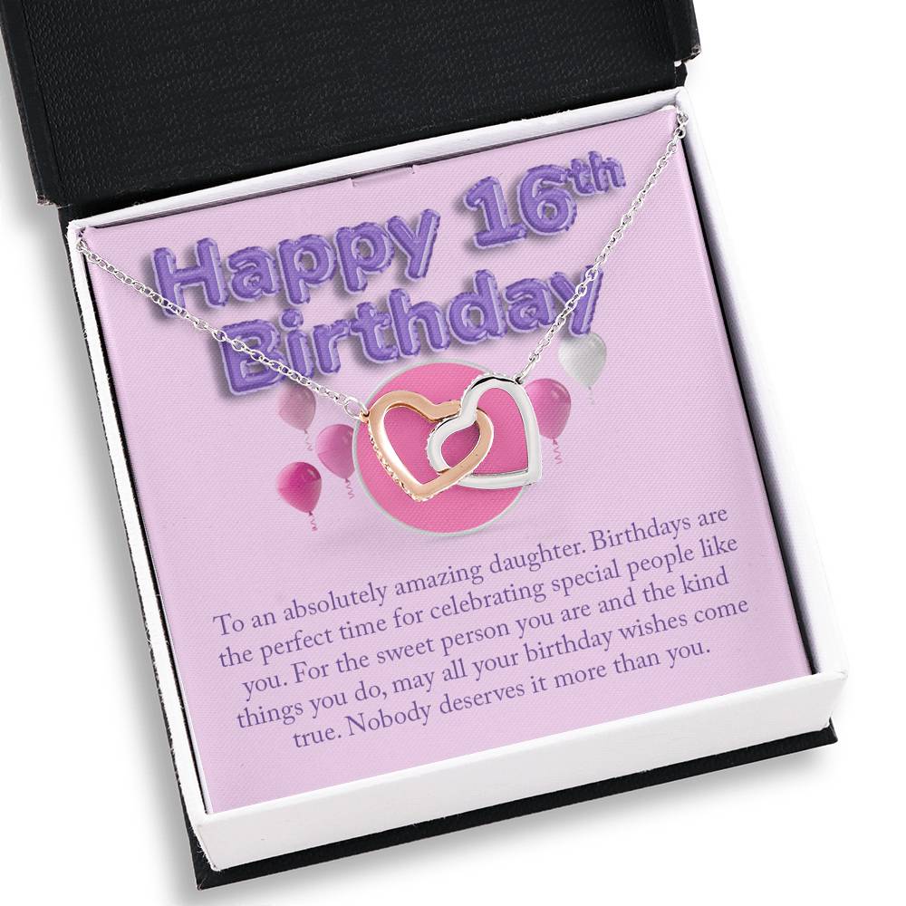 16 Birthday - Purple Balloons - v1 2H