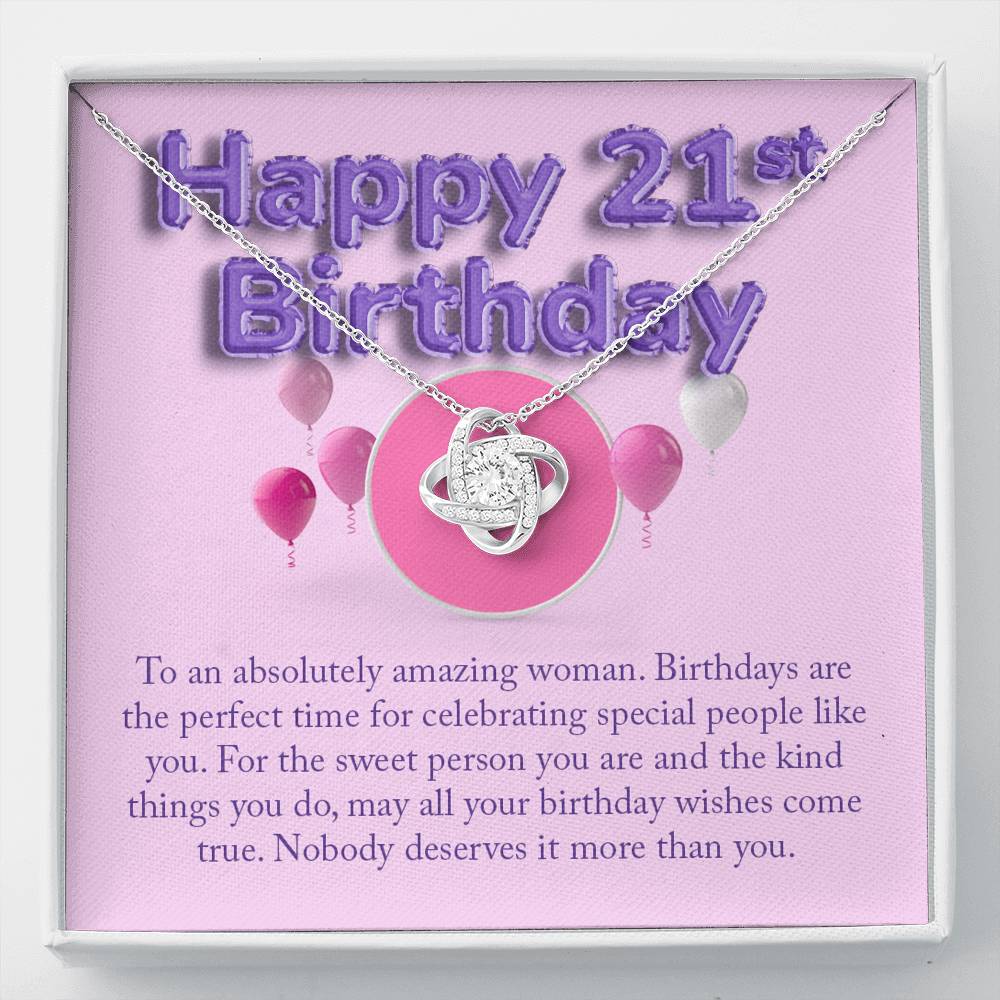 21 Birthday -Purple Balloons - v1 LK
