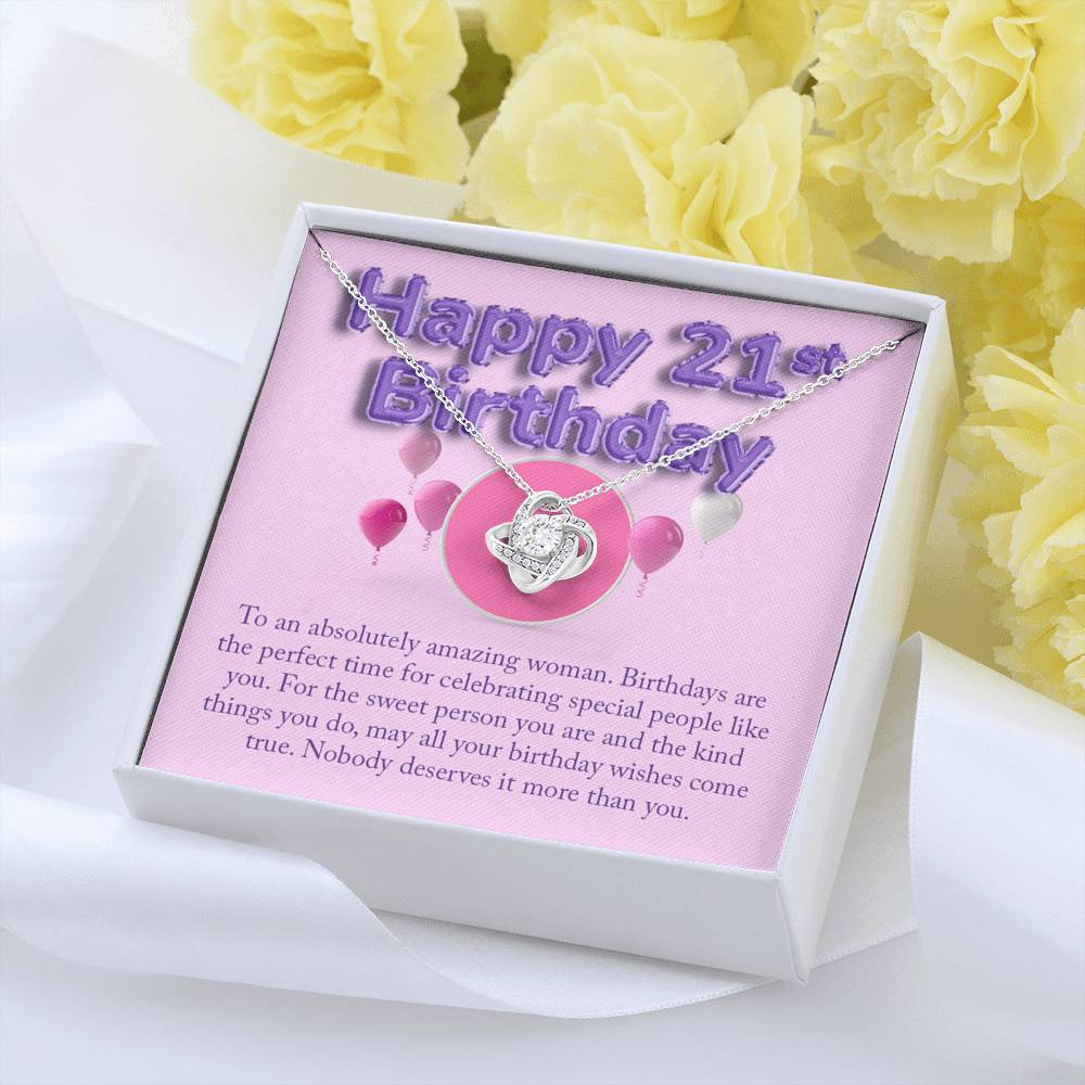 21 Birthday -Purple Balloons - v1 LK