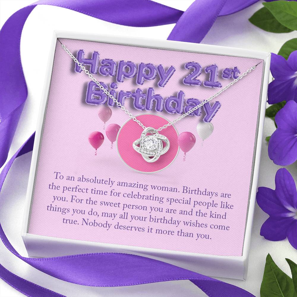21 Birthday -Purple Balloons - v1 LK