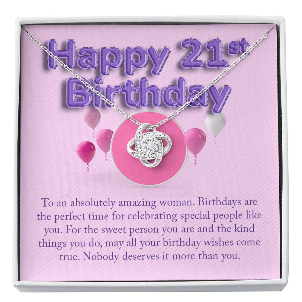 21 Birthday -Purple Balloons - v1 LK