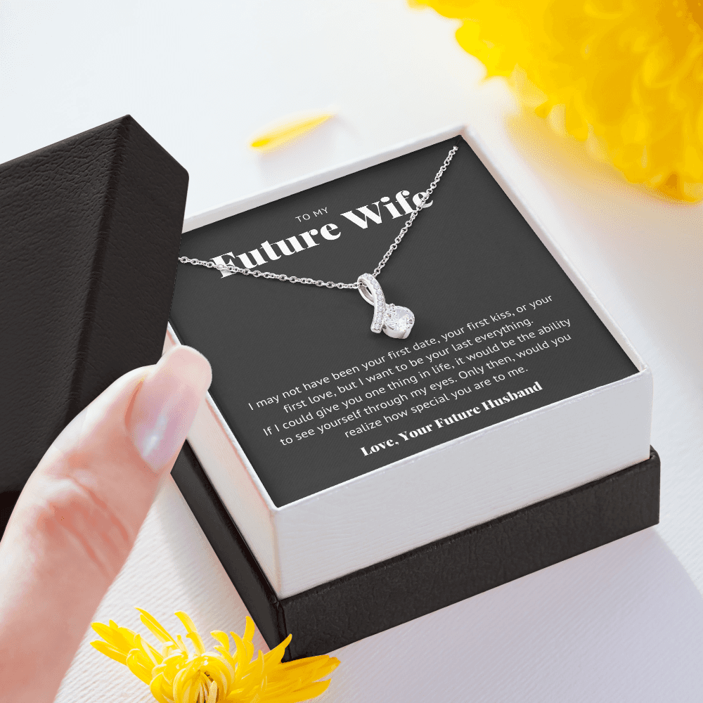 to future wife, not your first