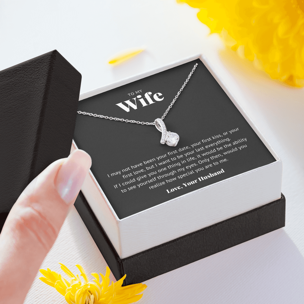 To wife, not your first