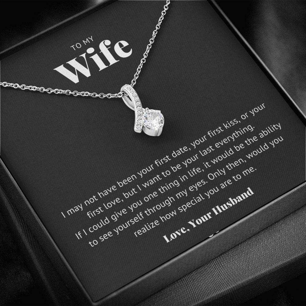 To wife, not your first
