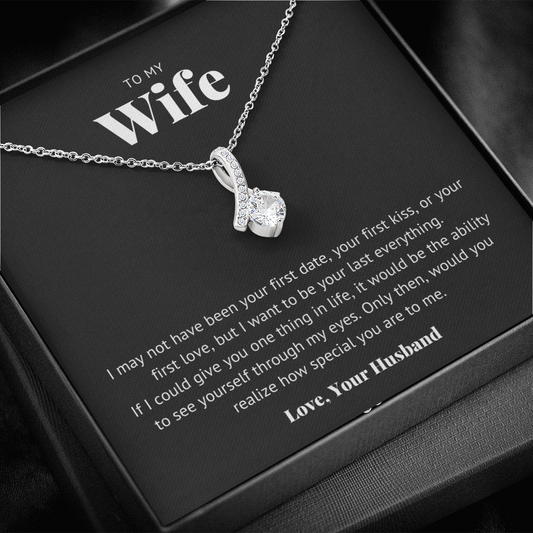 To wife, not your first