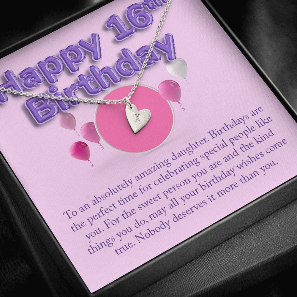 16 Birthday - Purple Balloons - v1 SH
