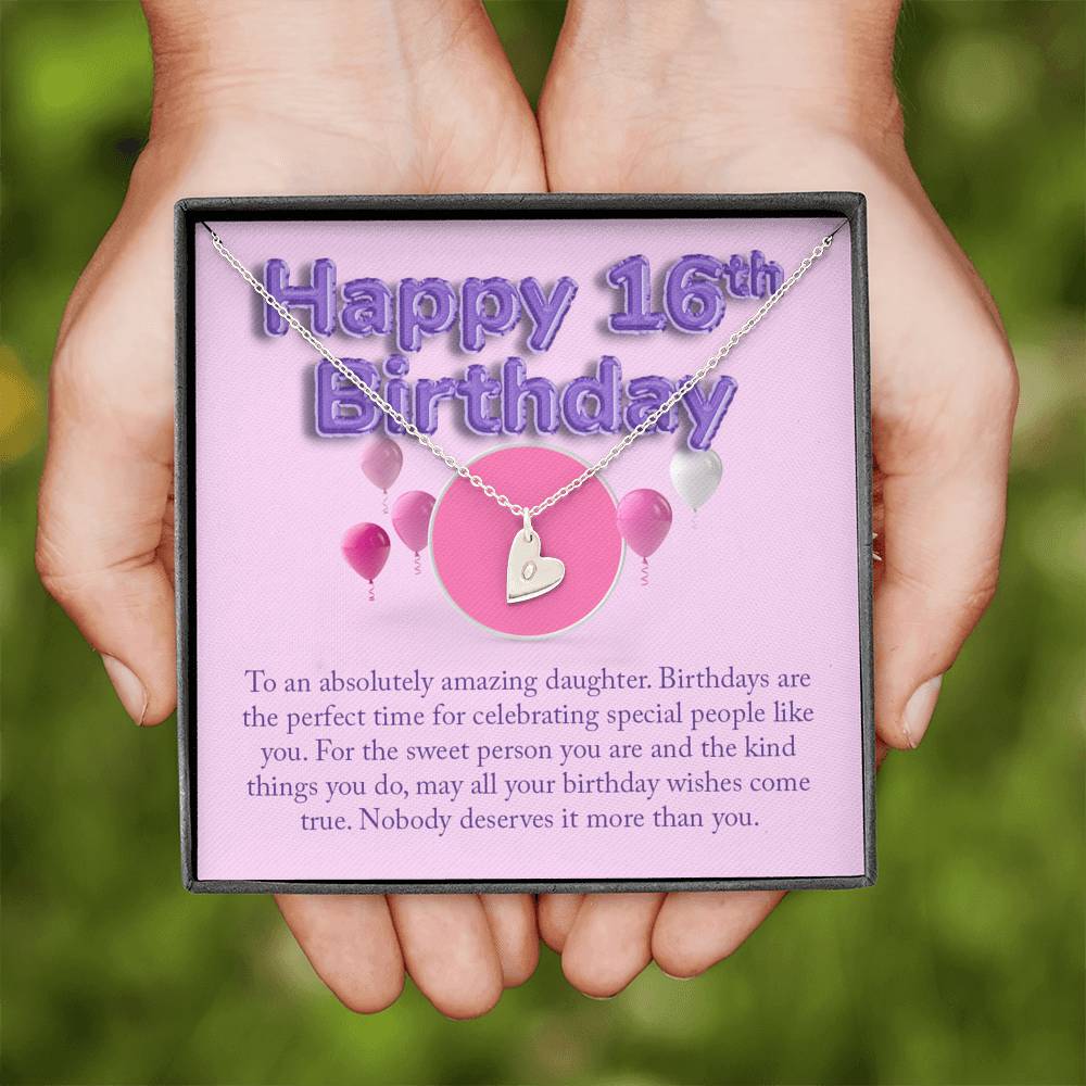16 Birthday - Purple Balloons - v1 SH