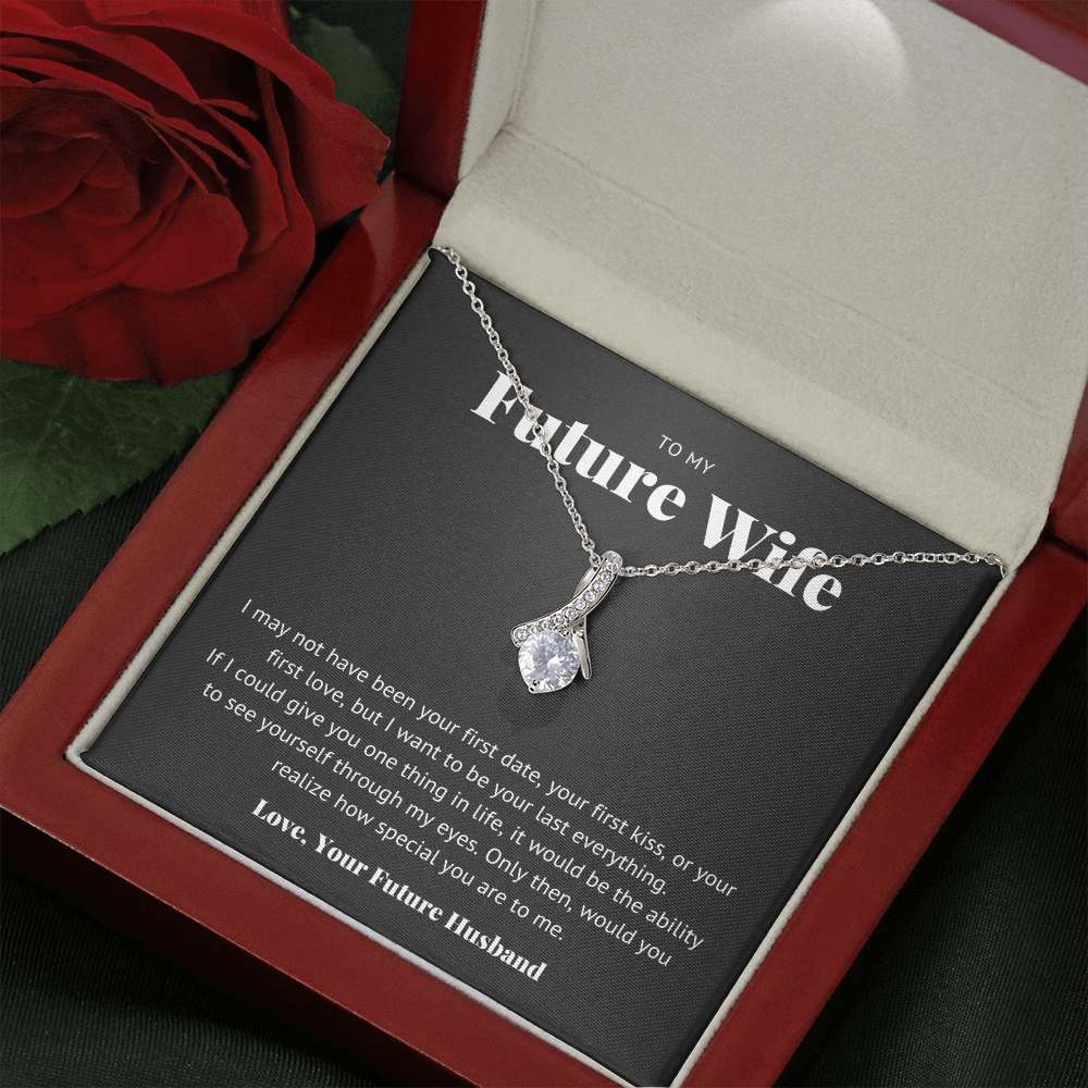 to future wife, not your first