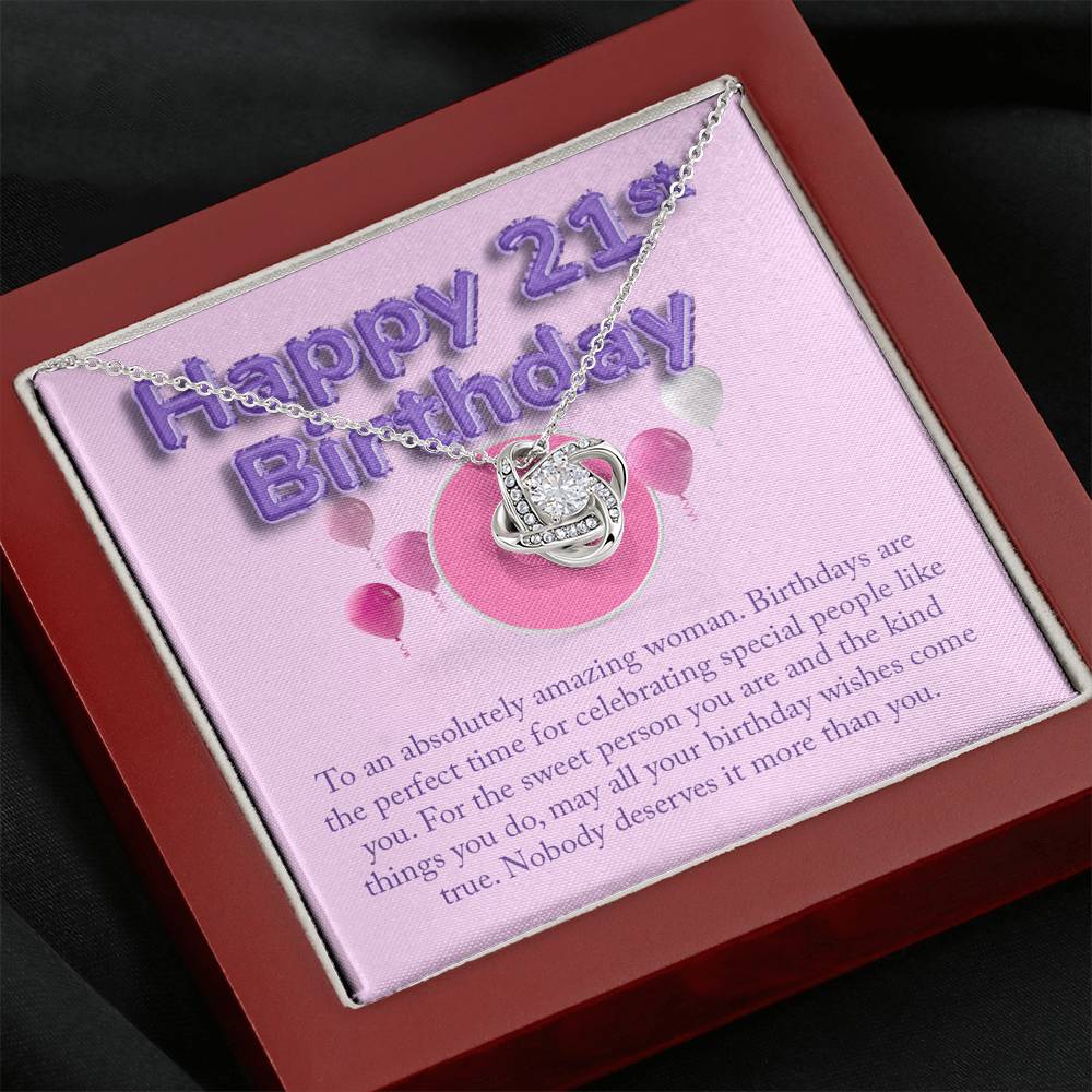 21 Birthday -Purple Balloons - v1 LK