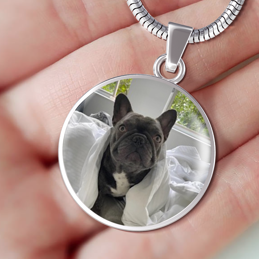 Picture Necklace, Circe Pendant, personalized photo